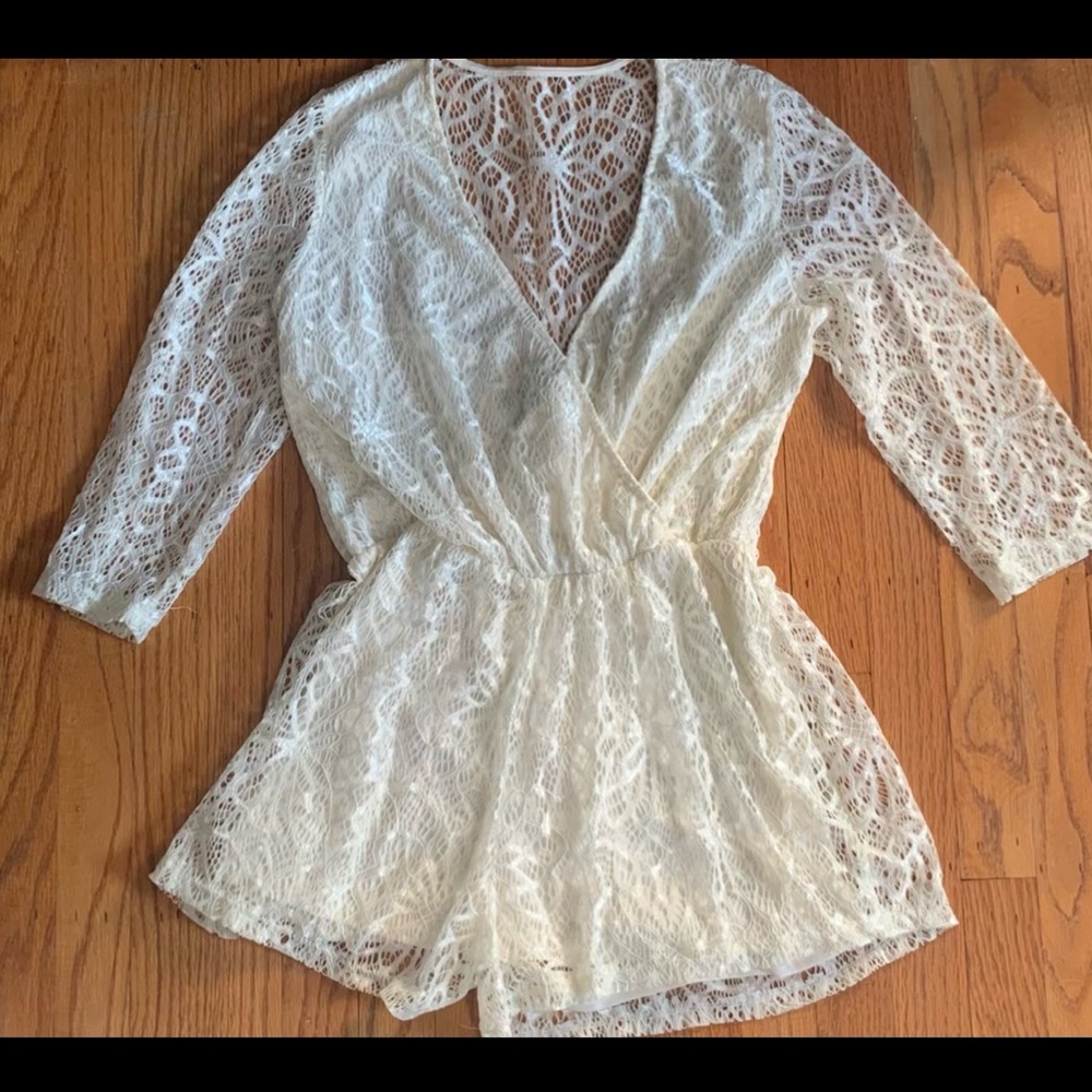 Derek heart romper NWT